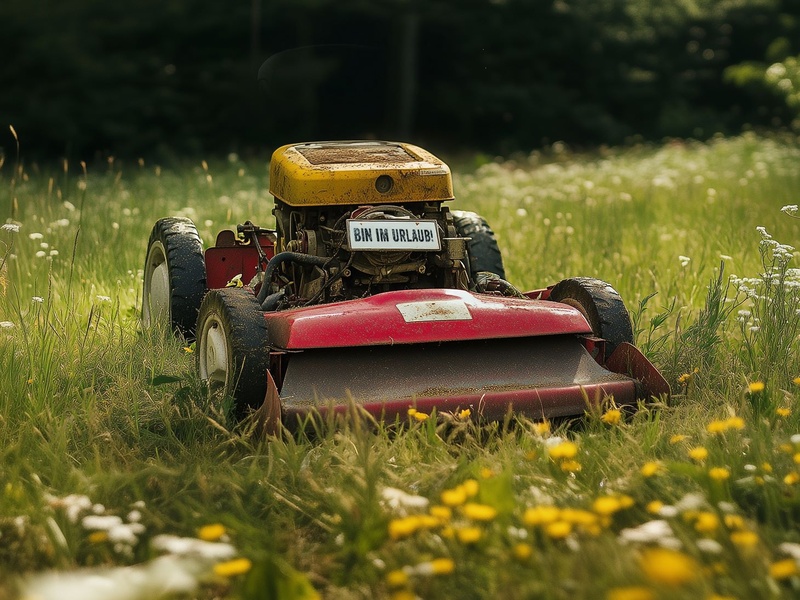 Im Mai 2025 sind Rasenbesitzer:innen aufgerufen, ihren Rasen für mehr Naturvielfalt weniger zu mähen.
Für mehr Biodiversität im Garten: Das Projekt GE_NOW schickt 2025 Rasenmäher in die Ferien