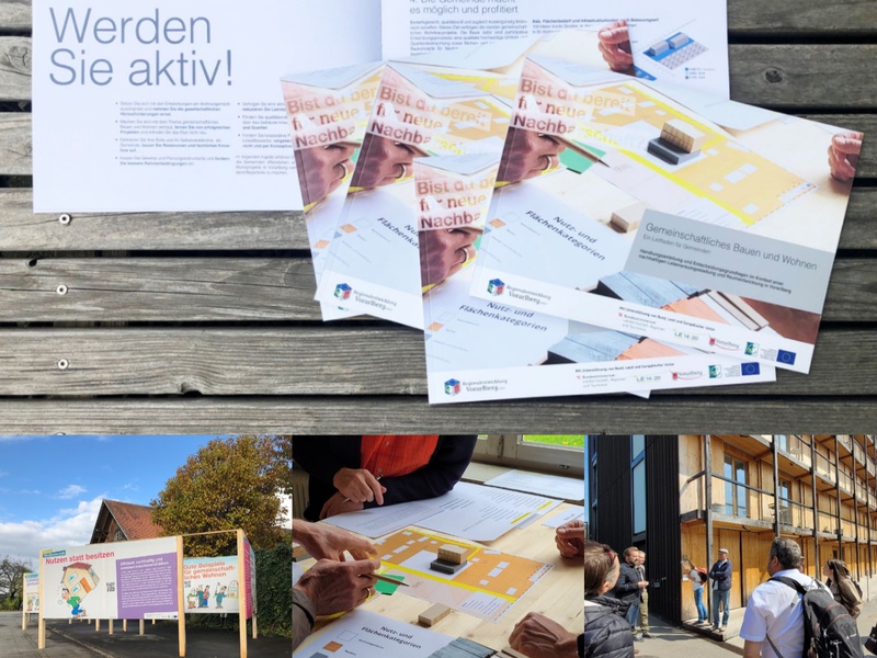 Die vielfältigen Ergebnisse von Neue Nachbarschaft sind auch nach Projektende von Interesse, um gemeinschaftliches Bauen und Wohnen bekannter zu machen.
Ausstellung, Leitfaden, Veranstaltungen: Was Neue Nachbarschaft erreicht hat
