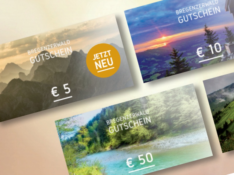 Für kleine Einkäufe im Bregenzerwald gibt es jetzt einen Gutschein im Wert von 5 Euro. Foto: REGIO Bregenzerwald